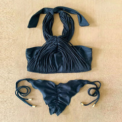 Bikini Swimsuit Brazilan Bikini Set Swimwear for High Leg Bandage Two Piece Bathing