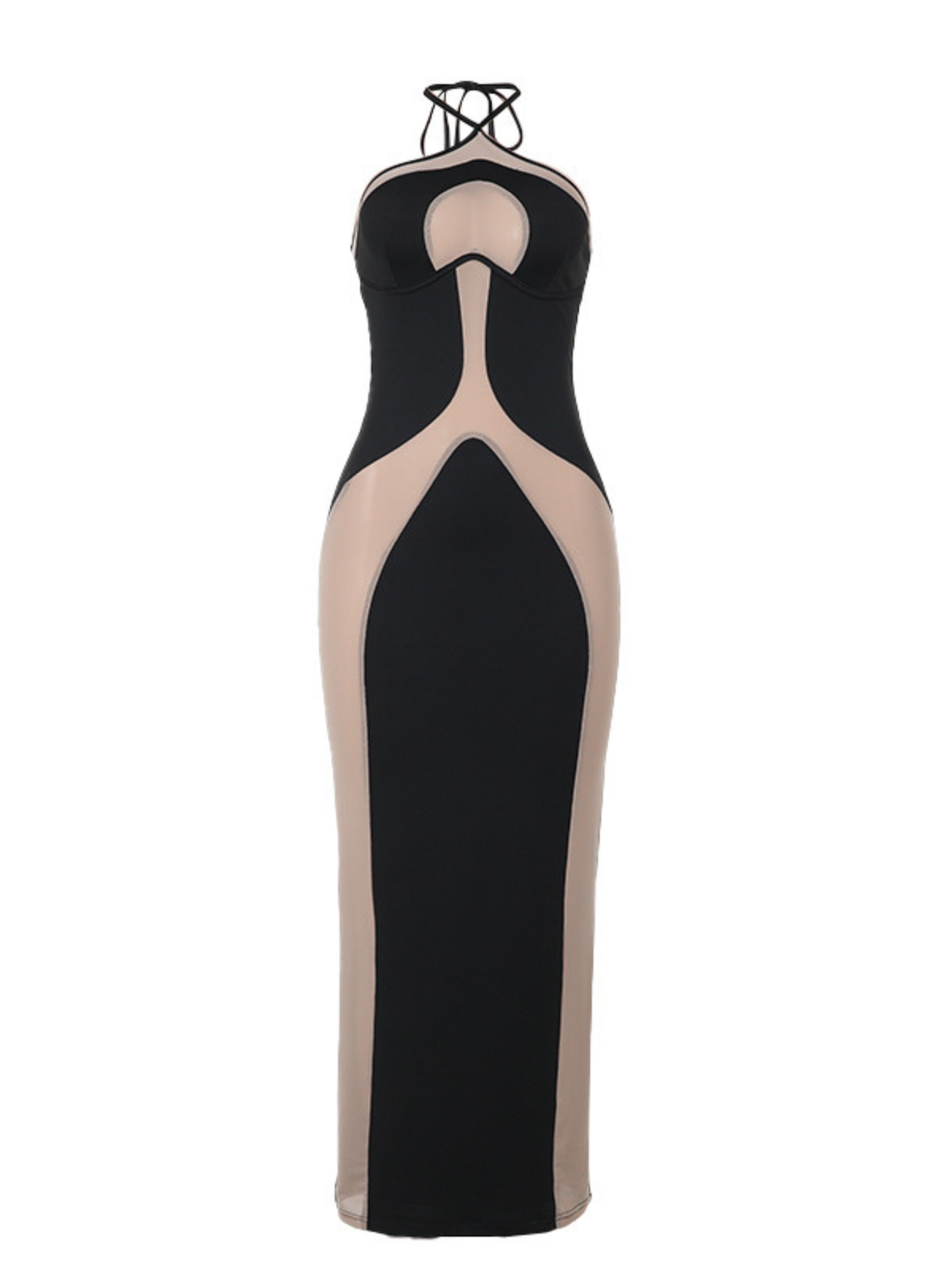 Robe longue dos nu 