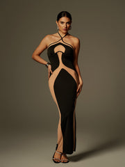 Robe longue dos nu 