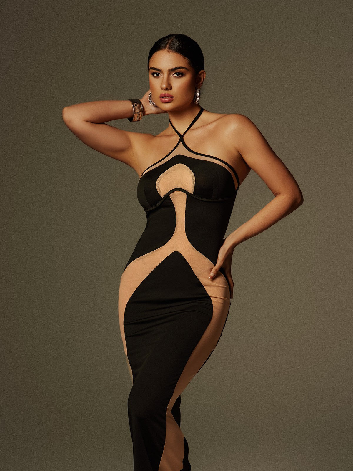 Robe longue dos nu 