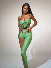 Ensemble pantalon cristal