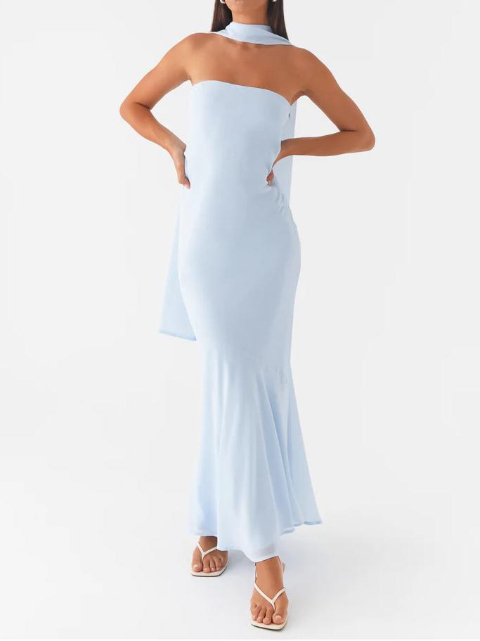 Evening Classic Strapless Gown