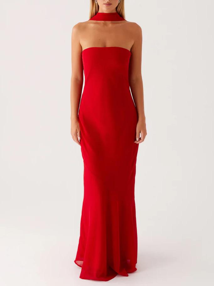 Evening Classic Strapless Gown