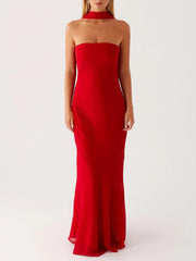 Evening Classic Strapless Gown
