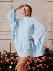 Ruffle Tiered Mini Dress