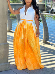 Sleeveless Ombre Jumpsuits