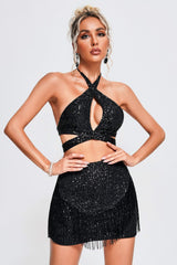 Sequin Set - Black