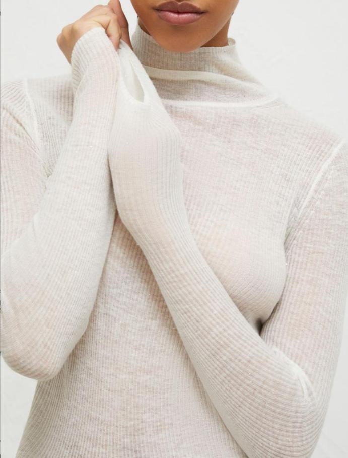 in the Night Mysterious Night Sheer Top