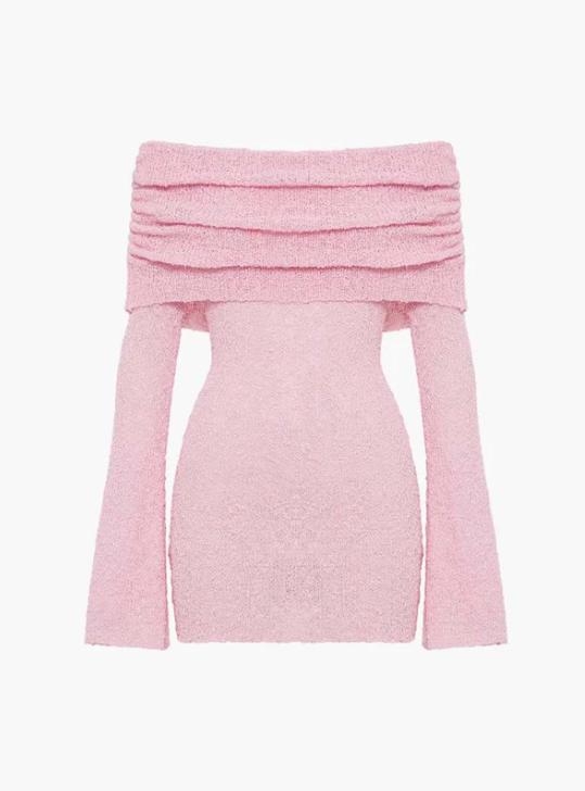 Daily Choice Elegant Off-shoulder Dress