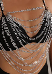 Haut dos nu à chaînette