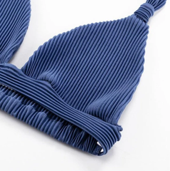 Elegant Striped Three Piece Set