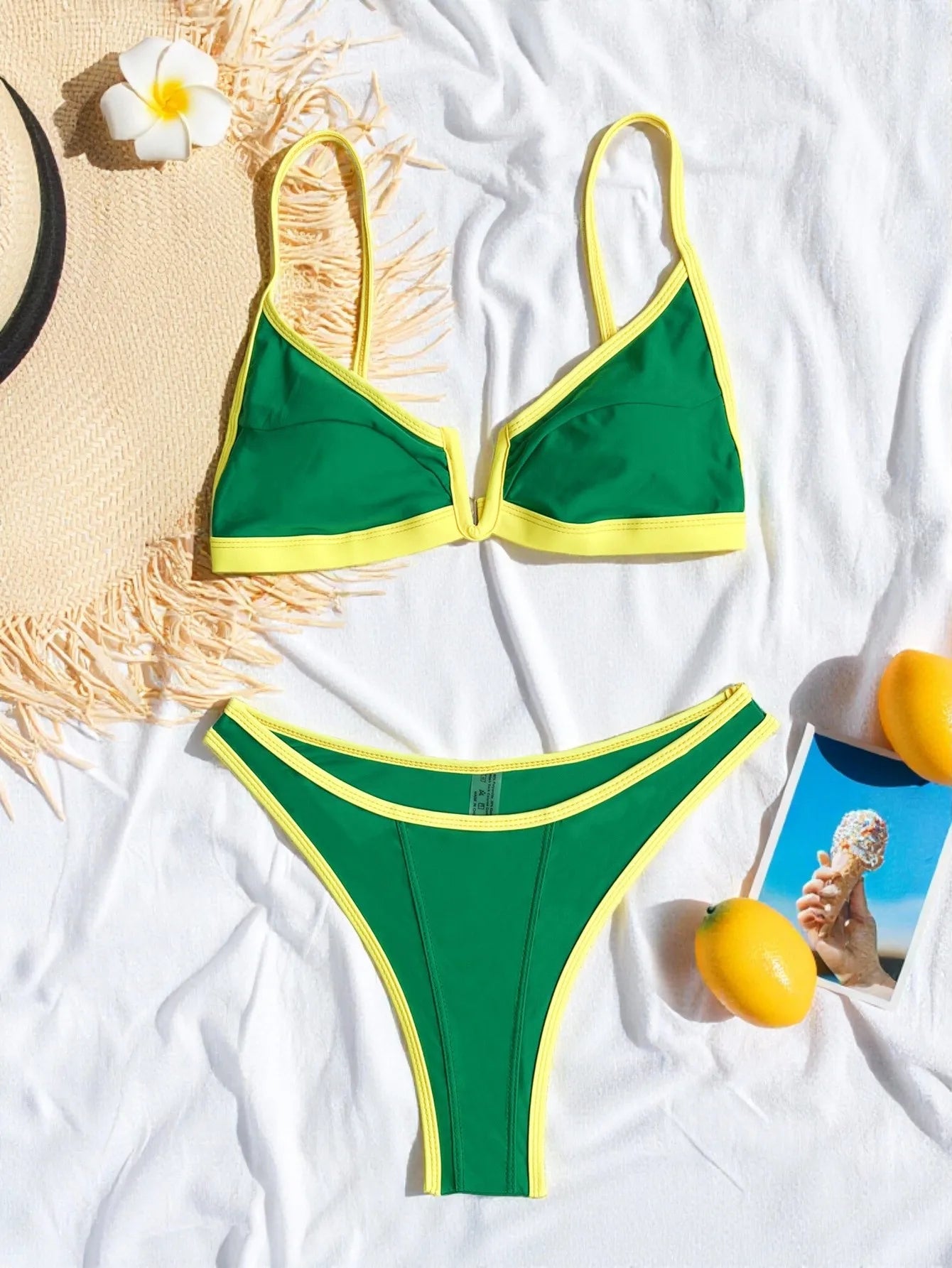 patchwork mini bikinis Sets two pieces swimsuit thong Swimsuit Biquini conjunto de bikini tankiniwear