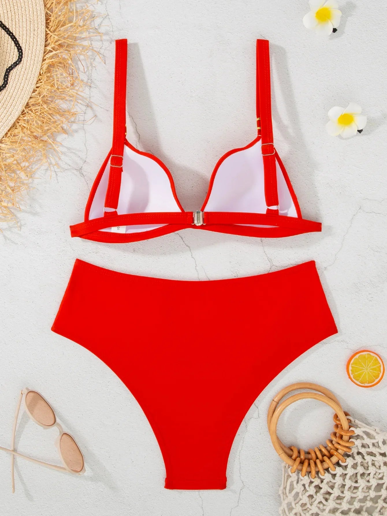 bikinis Sets two pieces solid swimsuit bathingwear Biquini conjunto de bikini tankini biquini