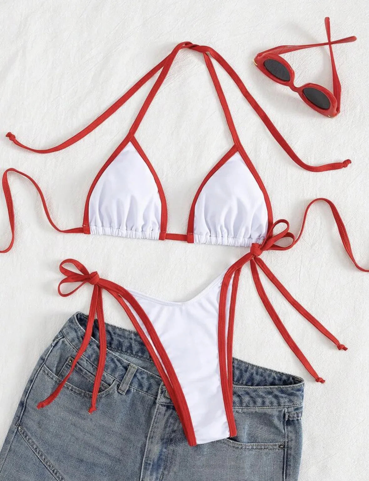 string micro mini patchwork bikinis Sets two pieces swimsuit thong Swimwear Biquini conjunto de bikini tankiniwear